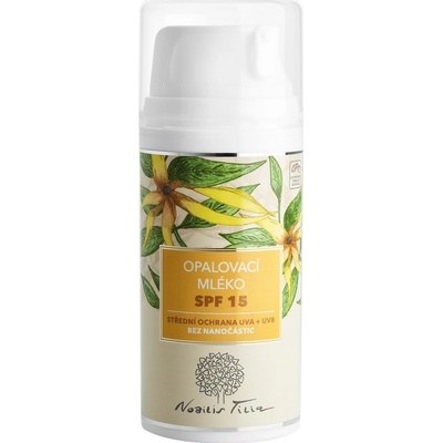 Nobilis Tilia opalovací mléko SPF15 100 ml