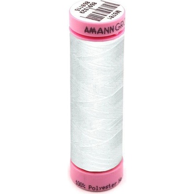 ASPO šicí nit – bílá – univerzální 100% polyester