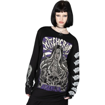 KILLSTAR дамска тениска с дълъг ръкав KILLSTAR - Witchcraft Sins - черно - KSRA009916