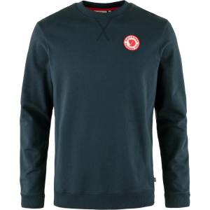Fjällräven Мъжки пуловер Fjällräven 1960 Logo Badge Sweater Jumper - Dark Navy (017-3150-0113)