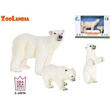 Mikro Зооландия полярна мечка с малки