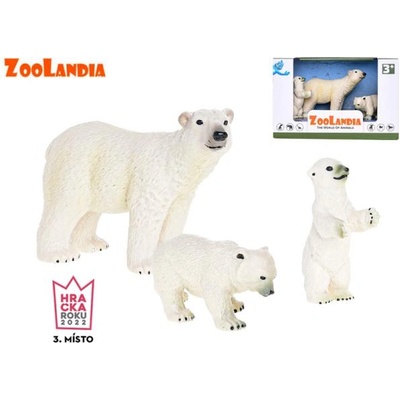 Mikro Зооландия полярна мечка с малки