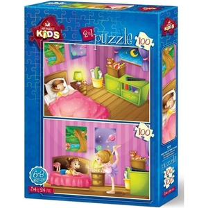 Art Puzzle Пъзел Art Puzzle Балет, 2 в 1, 36 части