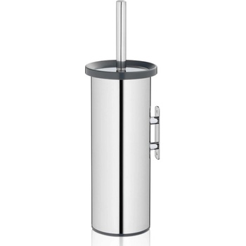 Kela Четка за тоалетна с тъмно сив елемент за стена KELA от серия Alor