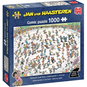 Jumbo Пъзел Jumbo от 1000 части - Скейтборд приключения (1110100625)