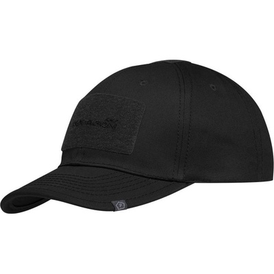 Pentagon TACTICAL BB CAP taktická ČIERNA baseballová s nastaviteľným velcro patentom a velcro panelmi
