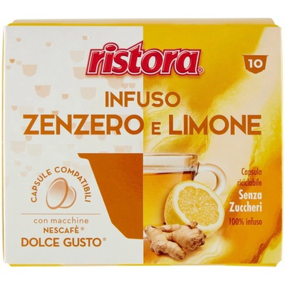 Ristora zázvorovo citronový čaj dolce gusto kapsule 10 ks
