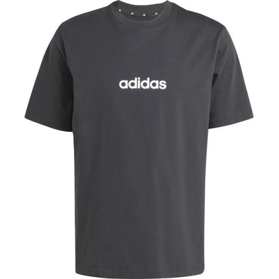 adidas ESSENTIALS LINEAR TEE Pánské tričko černá – Zboží Dáma