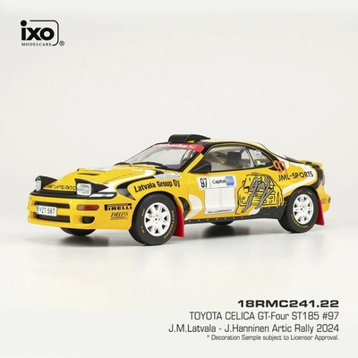 Toyota Celica GT Four ST185 Artic Rally 2024 97 Latvala Hanninen IXO 1:18