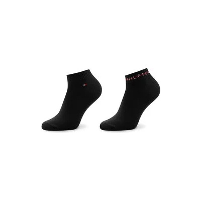 Tommy Hilfiger Комплект 2 чифта къси чорапи мъжки 701222187 Черен (701222187)