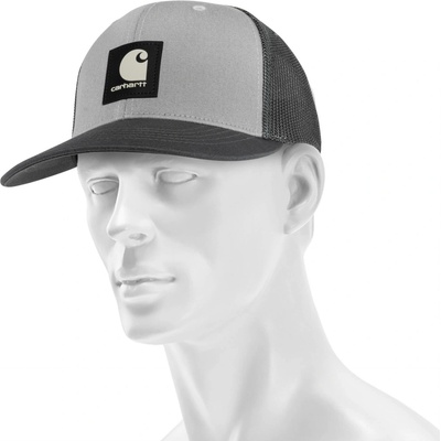 CARHARTT Twill Mesh-Back Logo Patch asphalt