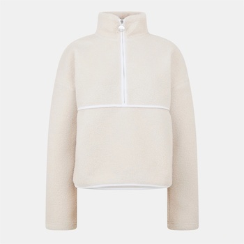 Barbour International Womens Tara Fleece - Bone White