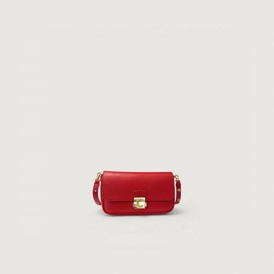 Coccinelle C-ME LOCK kožená MINI BAG Scarlet E5U4K520101R02TU
