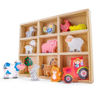 New Classic Toys hospodářská zvířata v krabičce
