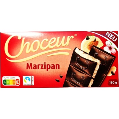 Choceur hořká čokoláda s marcipánem 190 g
