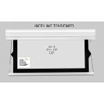 Screenline Моторизиран прожекционен екран, за вграждане в таван, Screenline INCEILING TENS Grey High, 244x137(110"), 16: 9, ALR LONGTHROW (SL-IT244DGH) Прожекционни екрани