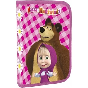 Masha And The Bear Пълен Несесер с 1 цип - Masha and the Bear