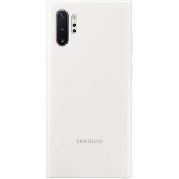 Samsung Silicone Cover Case EF-PN975TW - оригинален силиконов кейс за Samsung Galaxy Note 10 Plus (бял)