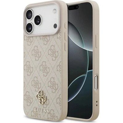 GUESS Калъф Guess 4G Small 4G и Classic MagSafe за iPhone 17 Pro Max - розов (3666339490676)