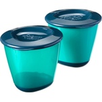 Tommee Tippee Стакуеми контейнери за храна Tommee Tippee - 120 мл, комплект от 2 бр (Weaning Pots)
