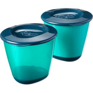 Tommee Tippee Стакуеми контейнери за храна Tommee Tippee - 120 мл, комплект от 2 бр (Weaning Pots)