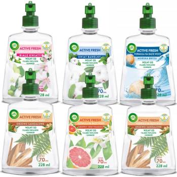 AIR WICK NÁPLNE DO AUTOMATICKÉHO OSVIEŽOVAČA VZDUCHU SADA MIX 6 x 228 ml