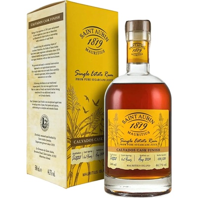 Saint Aubin 6+1y Calvados Cask Finish 44,7% 0,5 l (kartón)