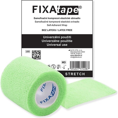 Fixatape Stretch 5 x 450 cm zelený neon