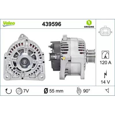 VALEO Alternátor VA 439596