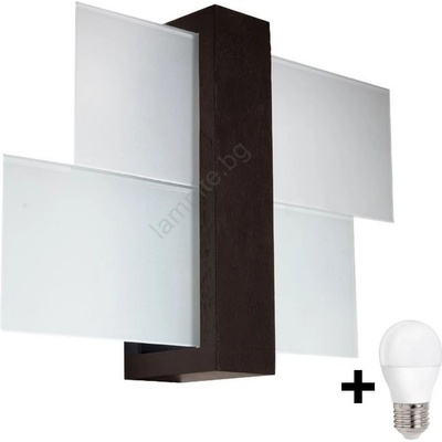 Brilagi - LED аплик HERA 1xE27/7, 5W/230V венге (BG0547)