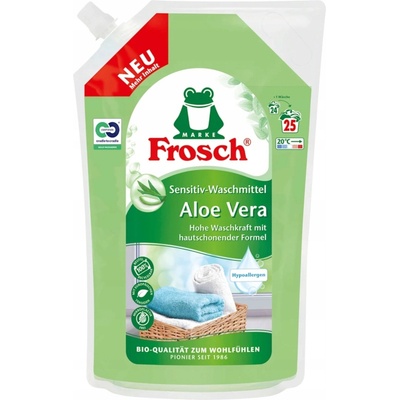 Frosch Aloe Vera Sensitiv gel tekutý prací prostředek 24 praní 1,44 l