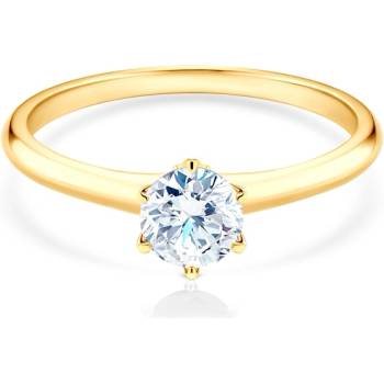 SAVICKI Годежен пръстен The Journey: злато, лабораторен диамант