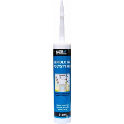 MASTERSIL lepidlo na polystyren 315g bílé