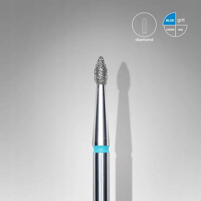 Staleks Diamantová fréza Oblicka modrá 1,8 mm/4 mm FA60B018/4