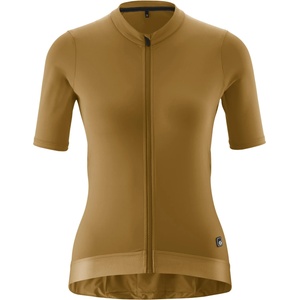 Gonso Дамска фланелка с къс ръкав за колоездене Gonso Women's Road Jersey Cycling jersey - Baked Pretzel - размер 44 (EU) (156-2898-0116)
