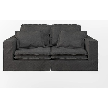 ROPEZ Черен диван 196 cm Nora - Ropez (Nora Bis tk. Crown 20)