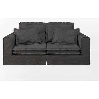 ROPEZ Черен диван 196 cm Nora - Ropez (Nora Bis tk. Crown 20)