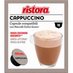 ristora Капсули Ristora Cappuccino без лактоза и без добавена захар за Dolce Gusto, 10 бр