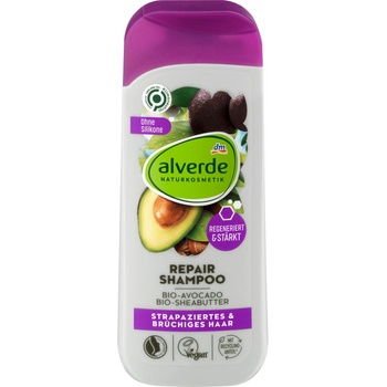 Alverde Naturkosmetik Shampoo na vlasy bio avokádo & bio bambucké máslo 200 ml