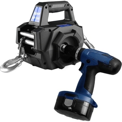 Přenosný naviják 680kg syntetické lano 12m HUSARWINCH
