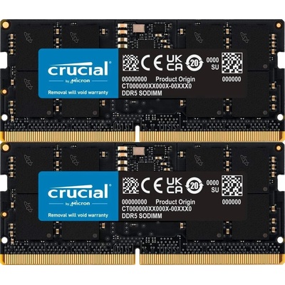 Crucial DDR5 64GB 5600MHz CL46 CT2K32G56C46S5