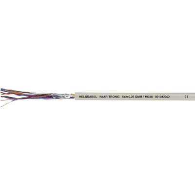 Helu 18001-1000 datový LiYY 2 x 0.14 mm² šedá 1000 m