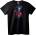 NOONEBRAND Тениска Неонов череп с цветя - 2XL, White