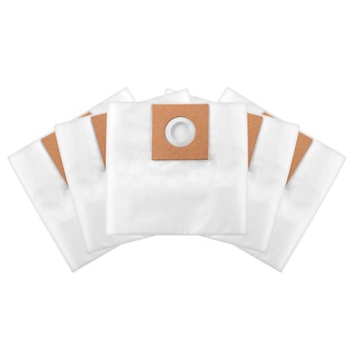 GRAPHITE Комплект от 5 торбички за прахосмукачка, Графит, Микрофибър, Бял (58ge133-145)