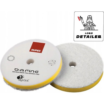 Rupes D-A Fine Microfiber Medium Pad 130 mm