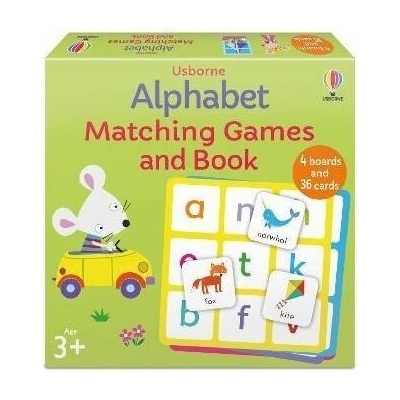 Alphabet Matching Games and Book Usborne Publishing