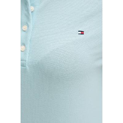 Tommy Hilfiger тениска с яка дамска памучна (WW0WW43225)