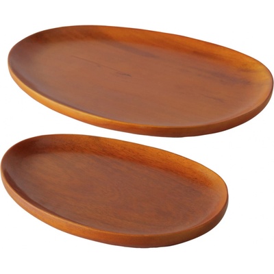 Boltze Sada dřevěných táců TORIN 20-29 cm