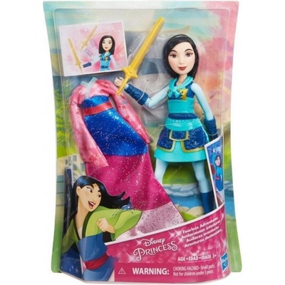 Hasbro Disney princezna Mulan bojovnice s mečem
