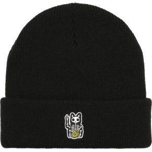Iriedaily Зимна шапка (beanie) Iriedaily Hallow Cat Beanie - Black - размер One Size (904-6546-0111)